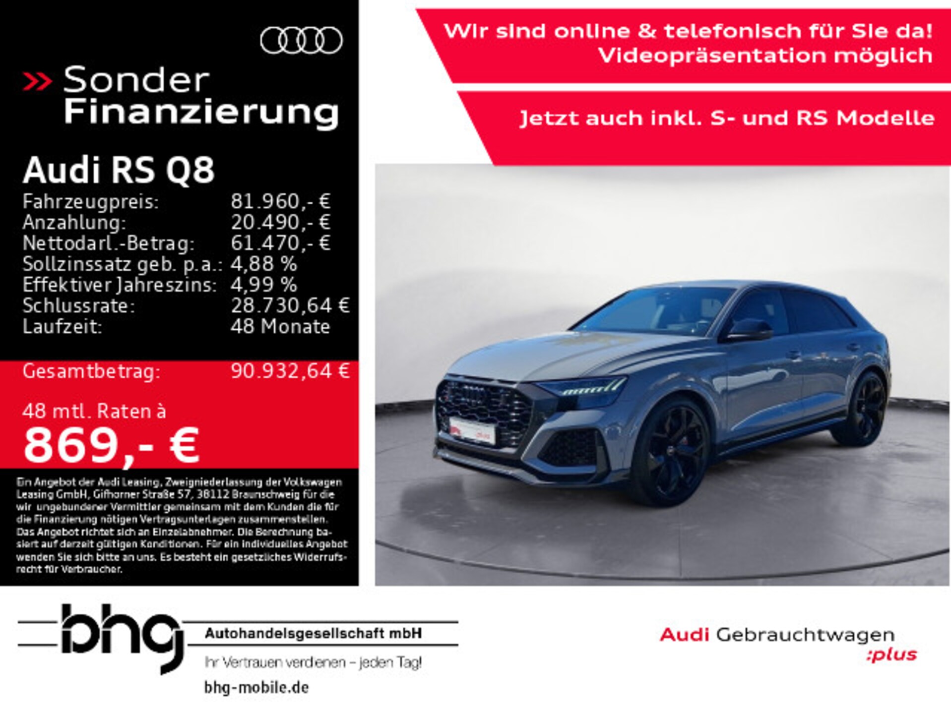 Audi RS Q8 SUV