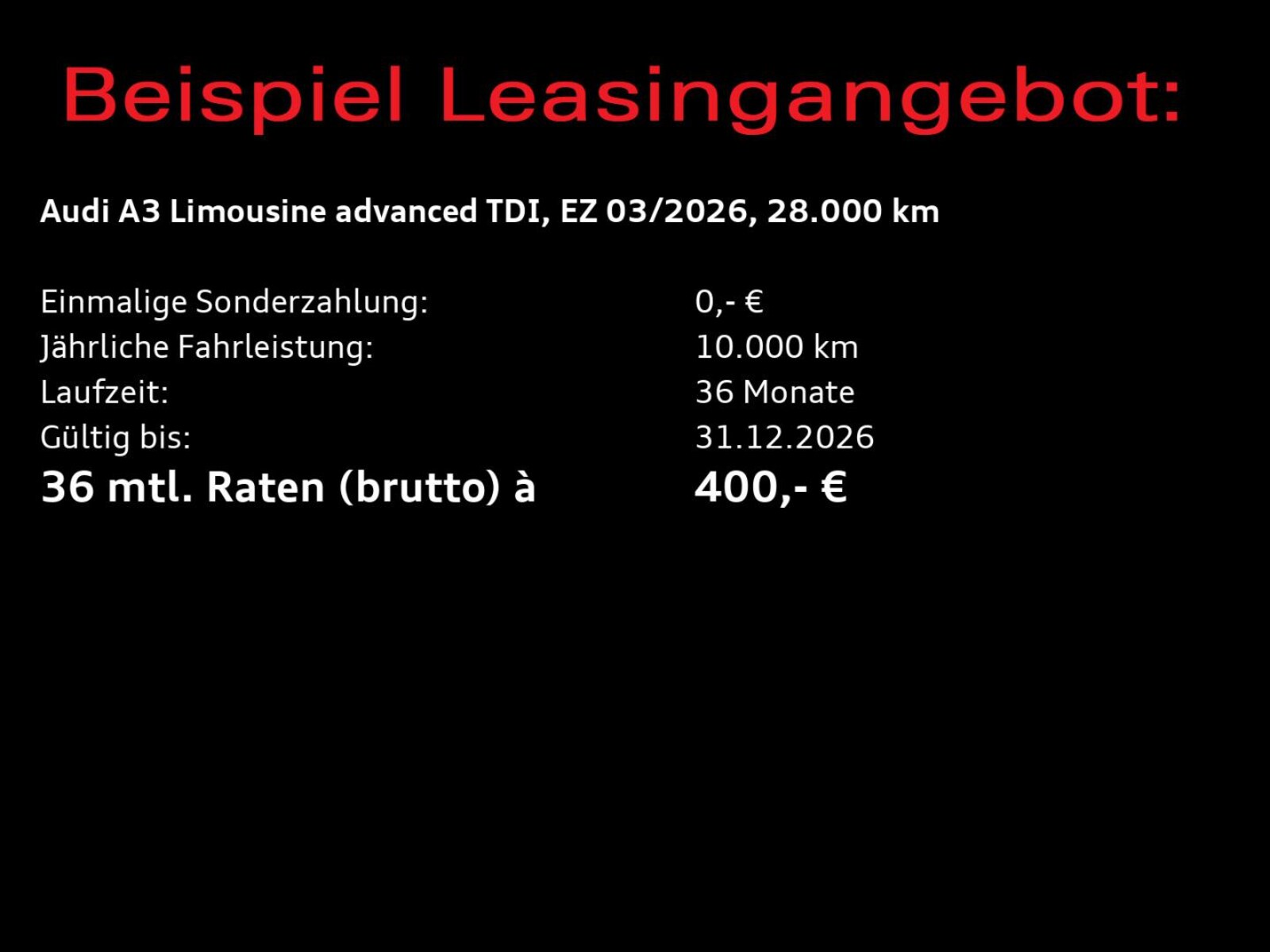 Audi A3 Limousine – Bild 7
