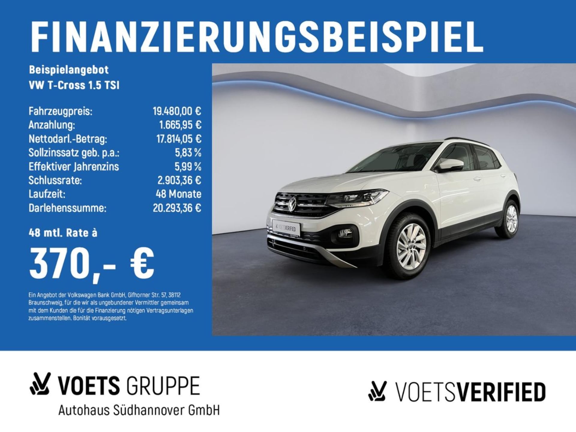 Volkswagen T-Cross — Volkswagen T-Cross T-Cross 1.5 TSI KLIMA+LED+NAVI