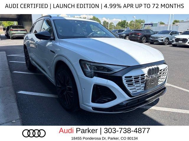 Used 2024 Audi Q8 e-tron Prestige with VIN WA16AAGE1RB019036 for sale in Parker, CO