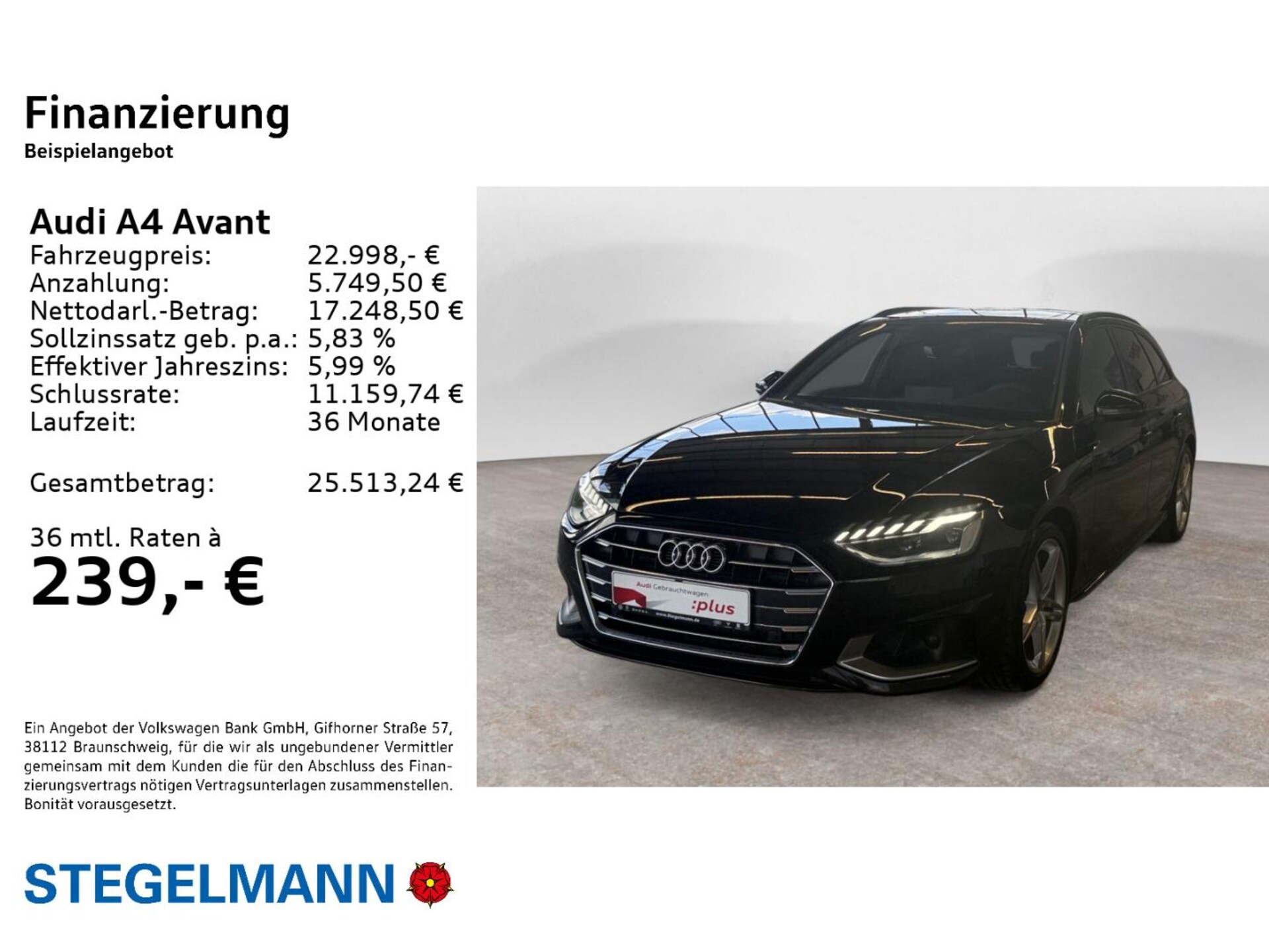 Audi A4 Avant Advanced
