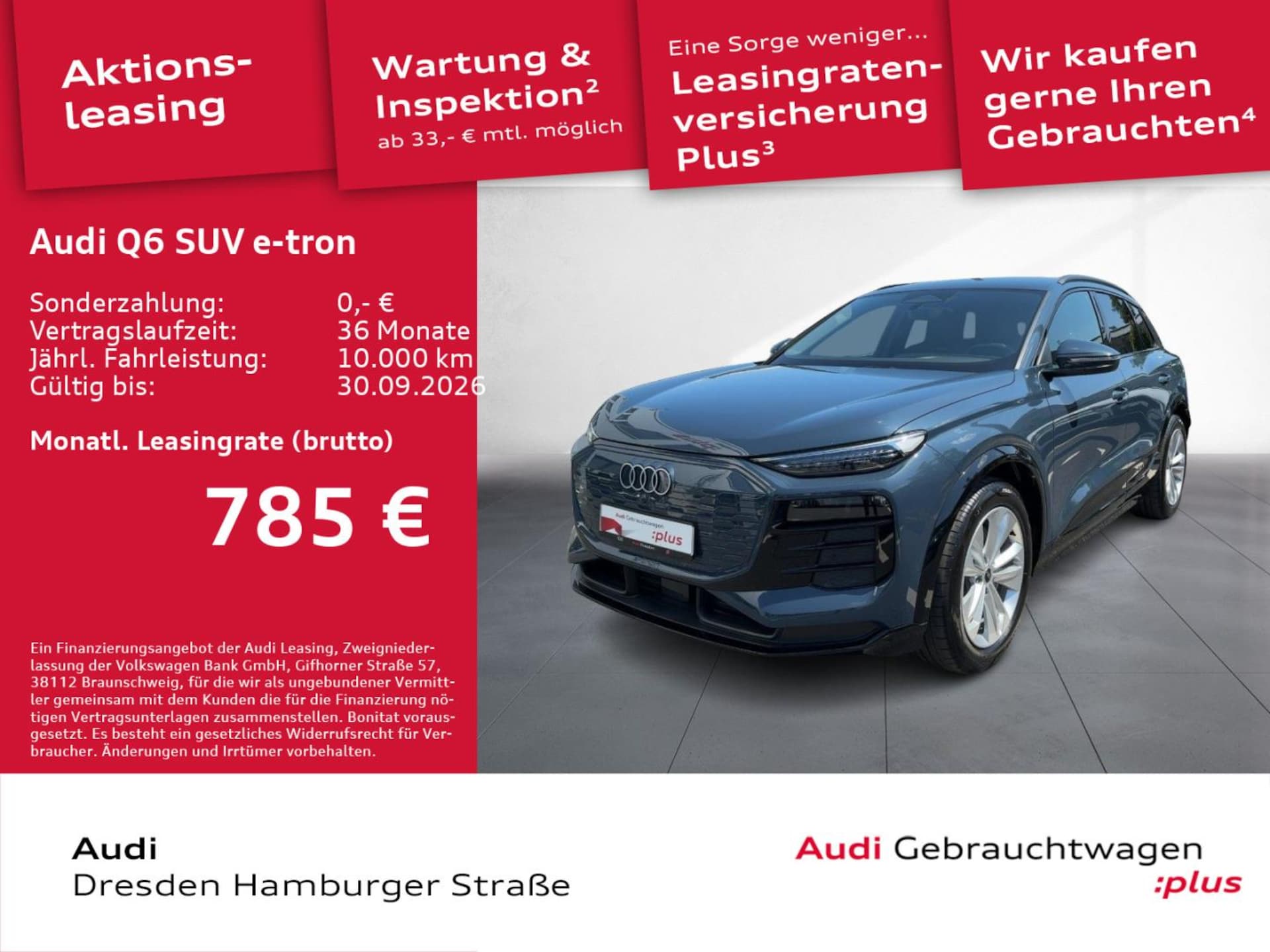 Audi Q6 SUV e-tron