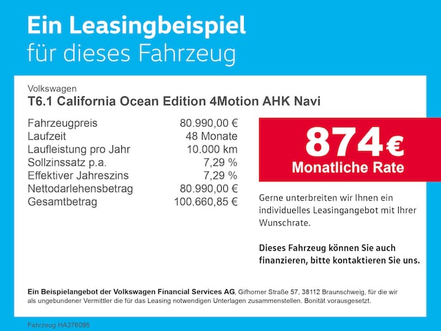 Volkswagen T6.1 California