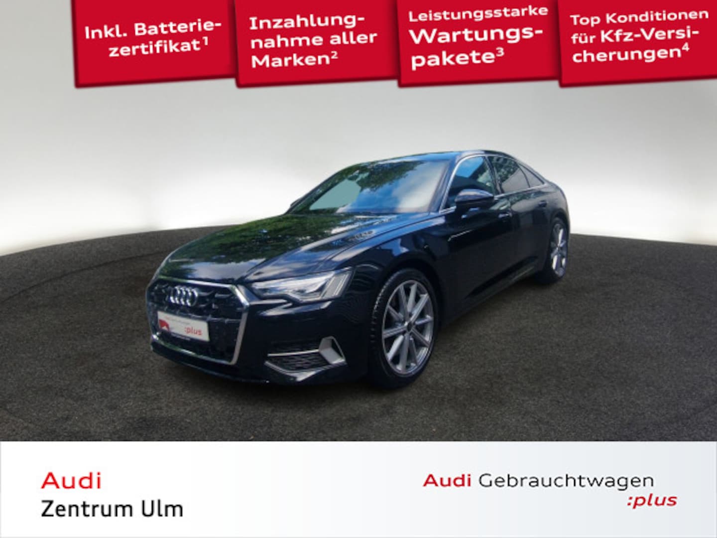 Bild über Audi A6 Limousine TFSI e advanced 50 TFSI e quattro S tronic - für weitere Informationen kontaktieren Sie den Audi Partner