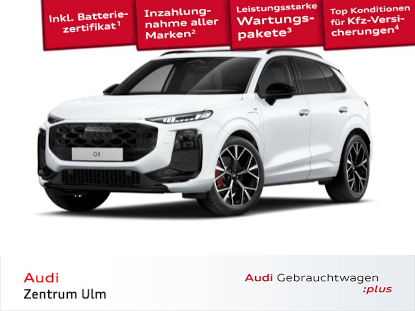 Bild über Audi Q3 SUV e-hybrid e-hybrid 200 kW S tronic - für weitere Informationen kontaktieren Sie den Audi Partner