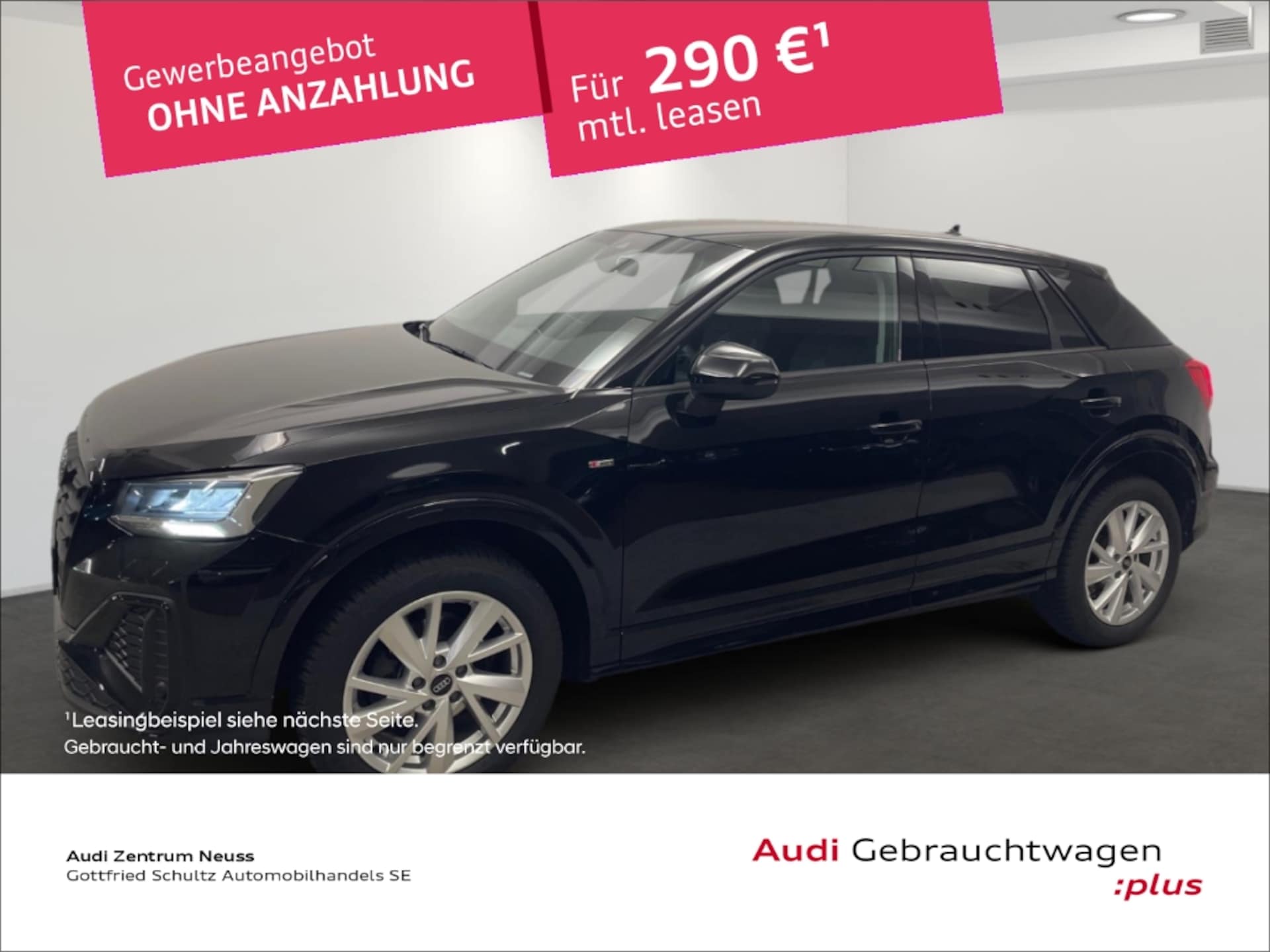 Audi Q2 2024 — S line 35 TFSI 110 kW (150 PS) S tronic 35 TFSI S-Line S-Tronic AHK CARPLAY KAMERA