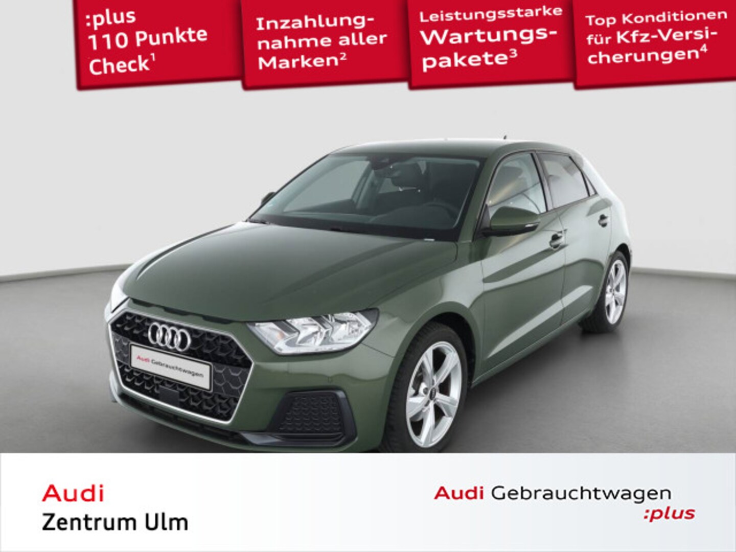 Bild über Audi A1 Sportback advanced 30 TFSI Schaltgetriebe - für weitere Informationen kontaktieren Sie den Audi Partner