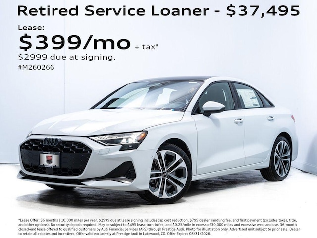 Photo of 2026 Audi A3 Sedan 