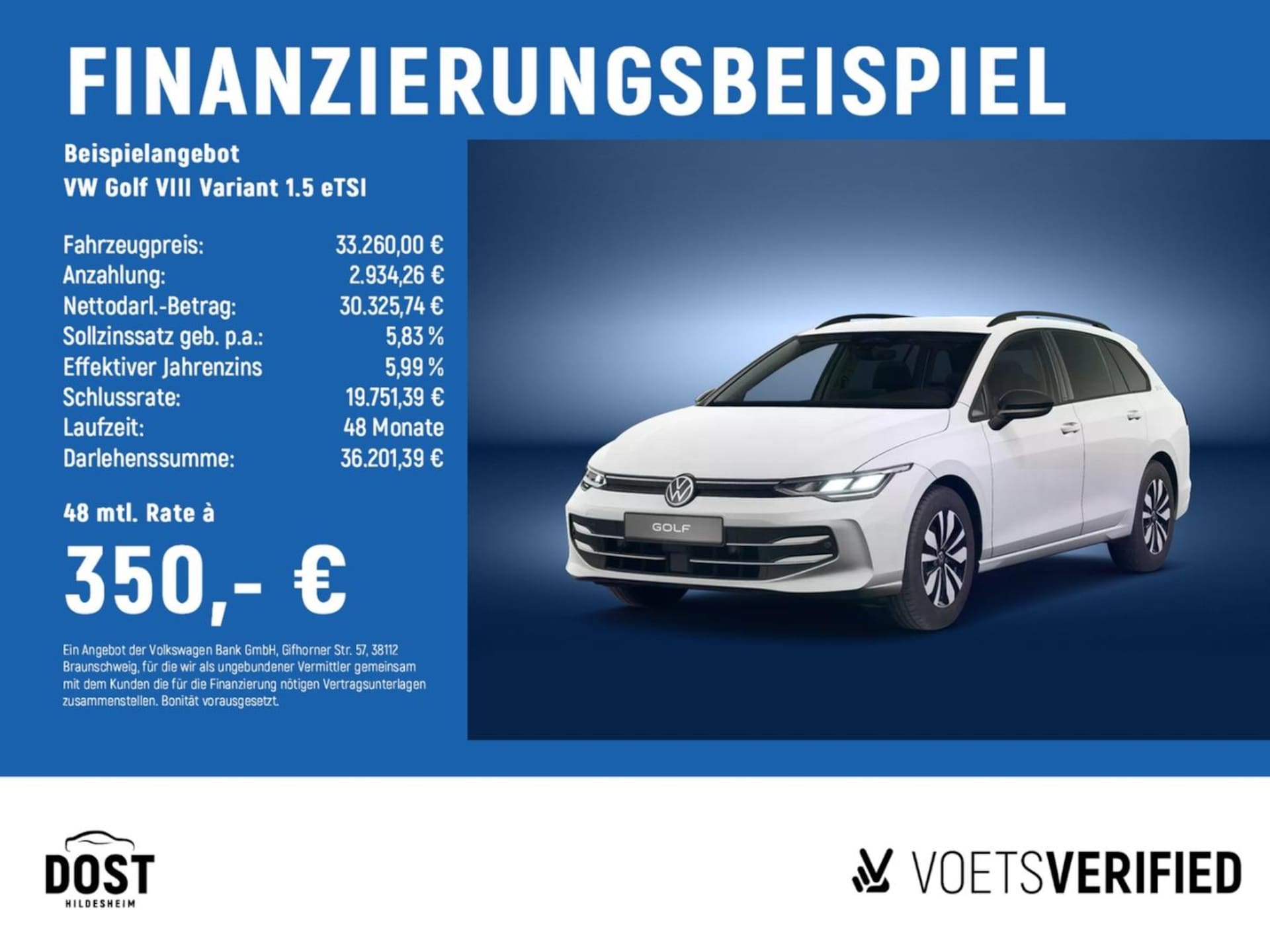 Volkswagen Golf Variant Goal