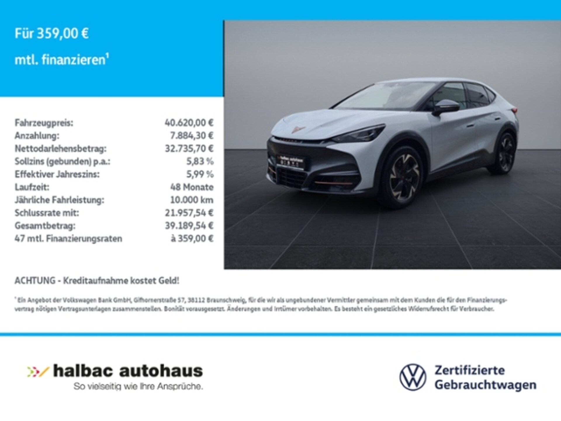 Cupra Tavascan 2025