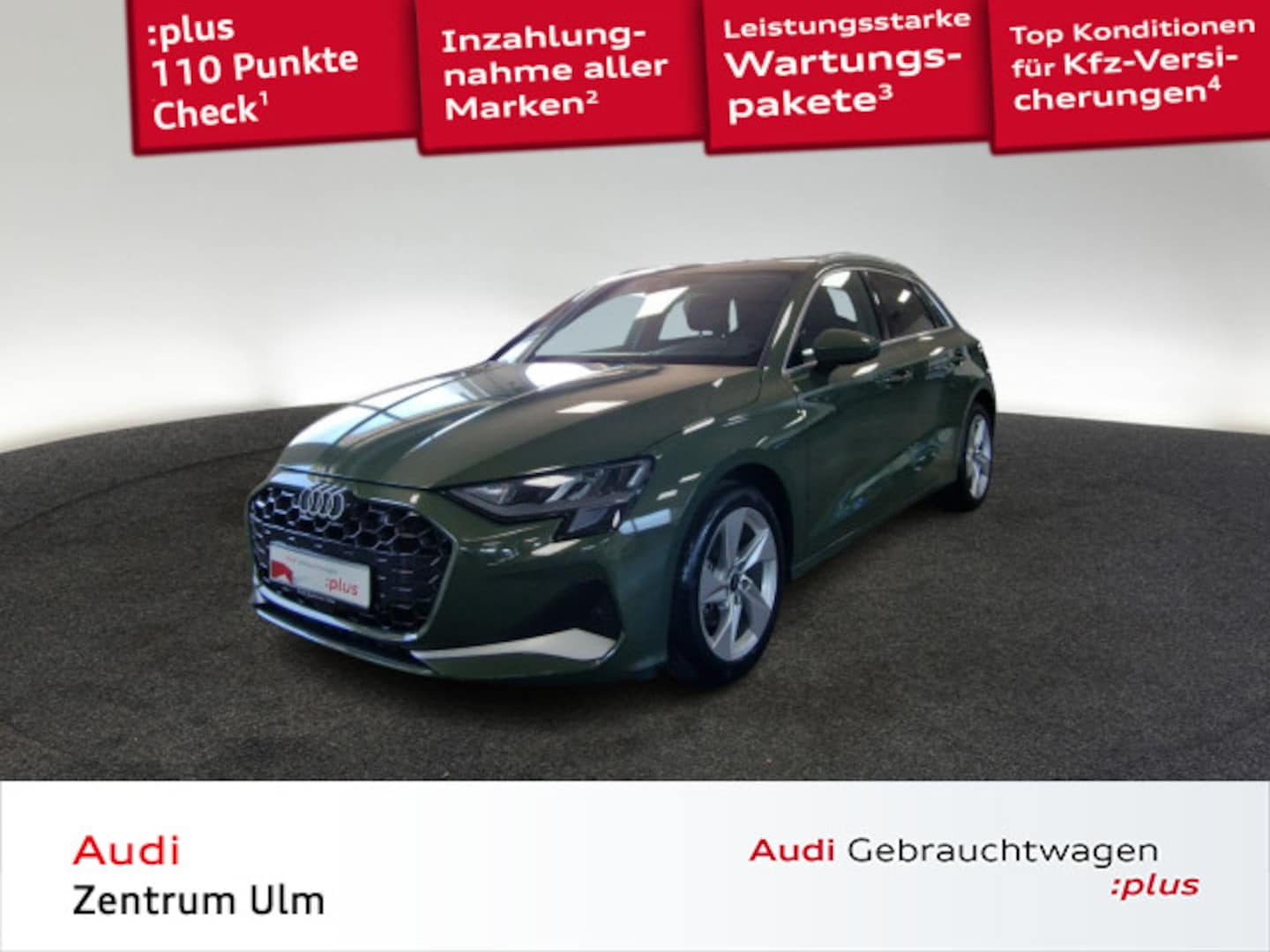 Bild über Audi A3 Sportback advanced 35 TFSI Schaltgetriebe - für weitere Informationen kontaktieren Sie den Audi Partner