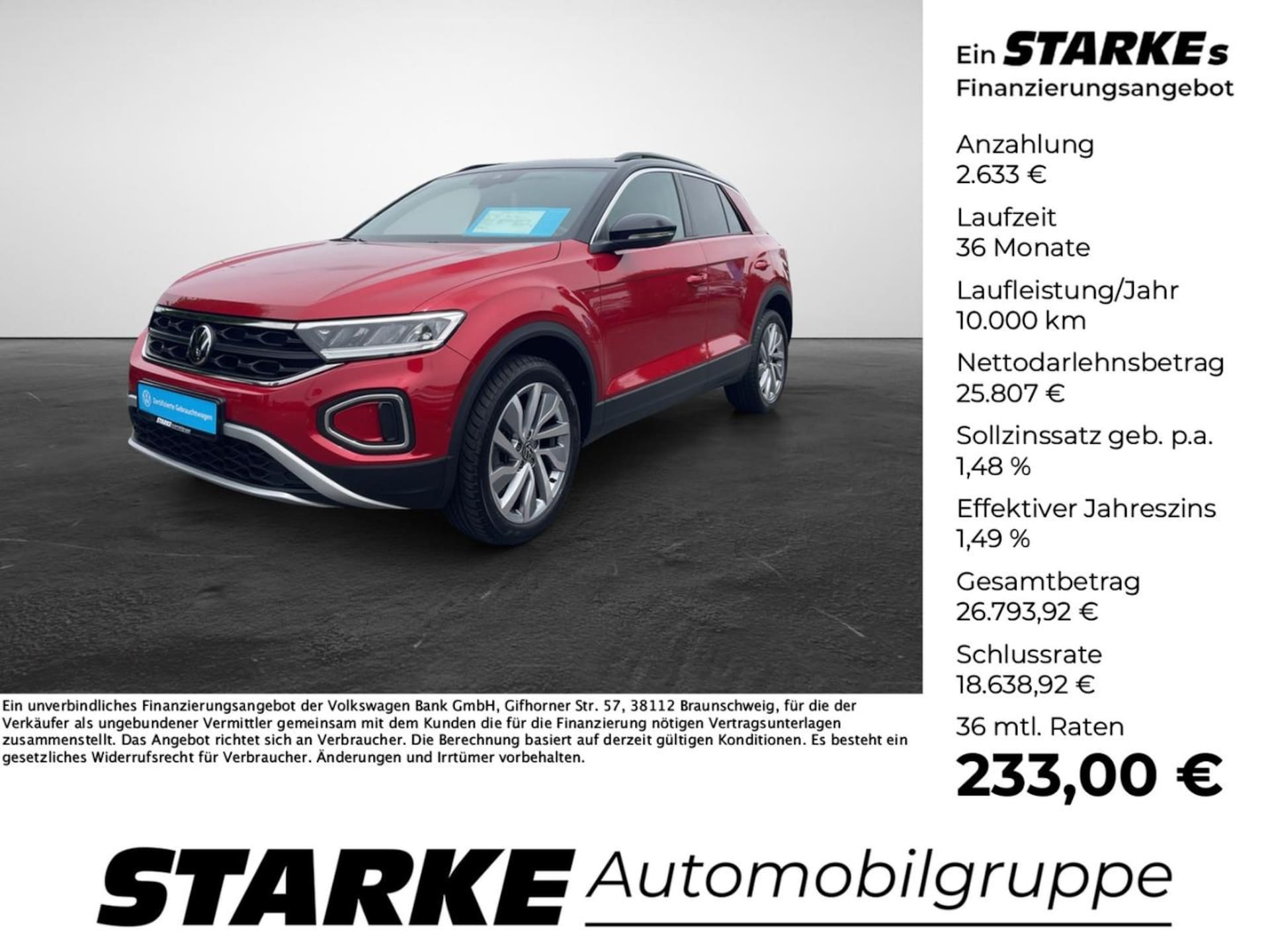 Volkswagen T-Roc Life