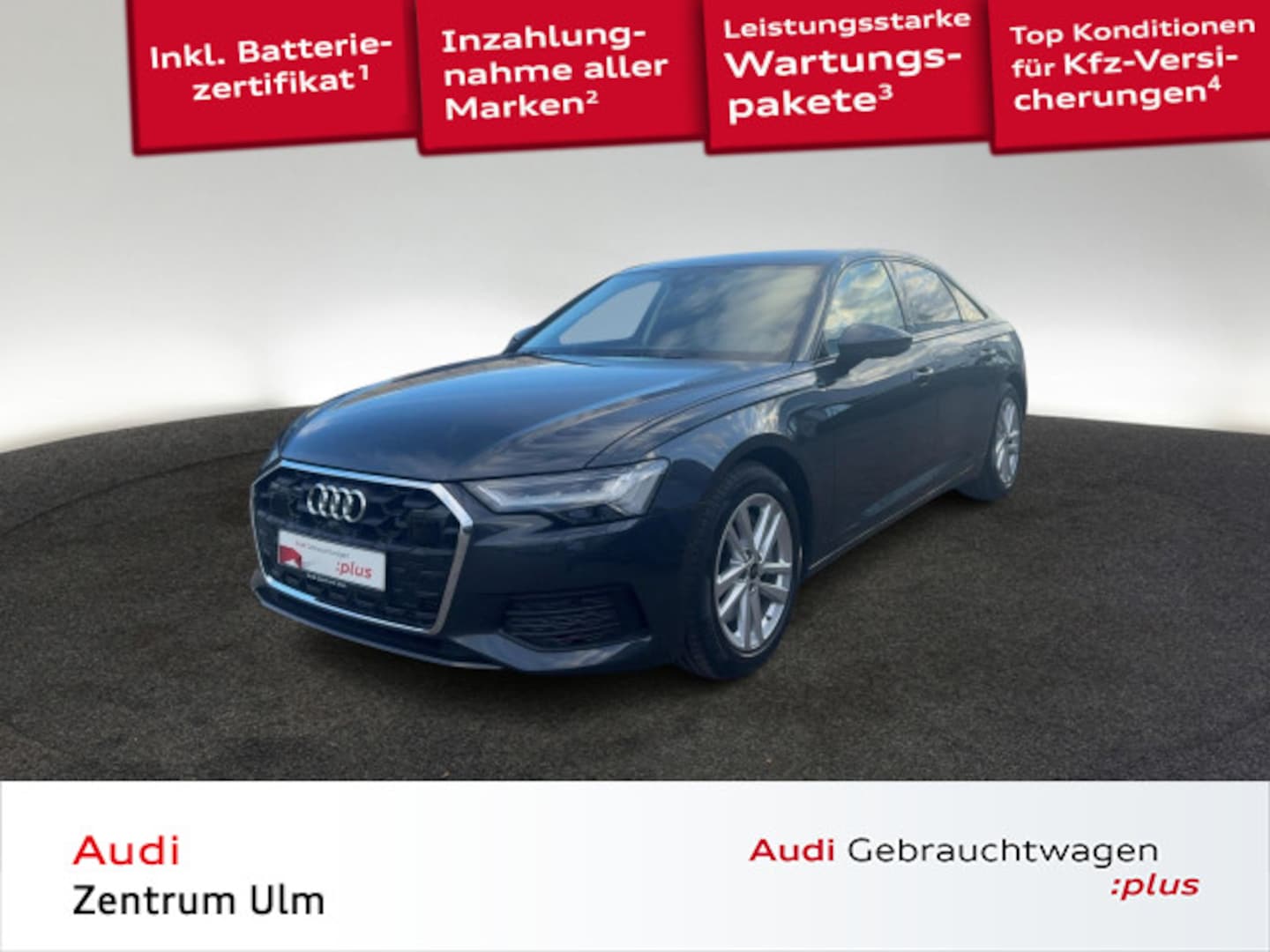 Bild über Audi A6 Limousine TFSI e 50 TFSI e quattro S tronic - für weitere Informationen kontaktieren Sie den Audi Partner