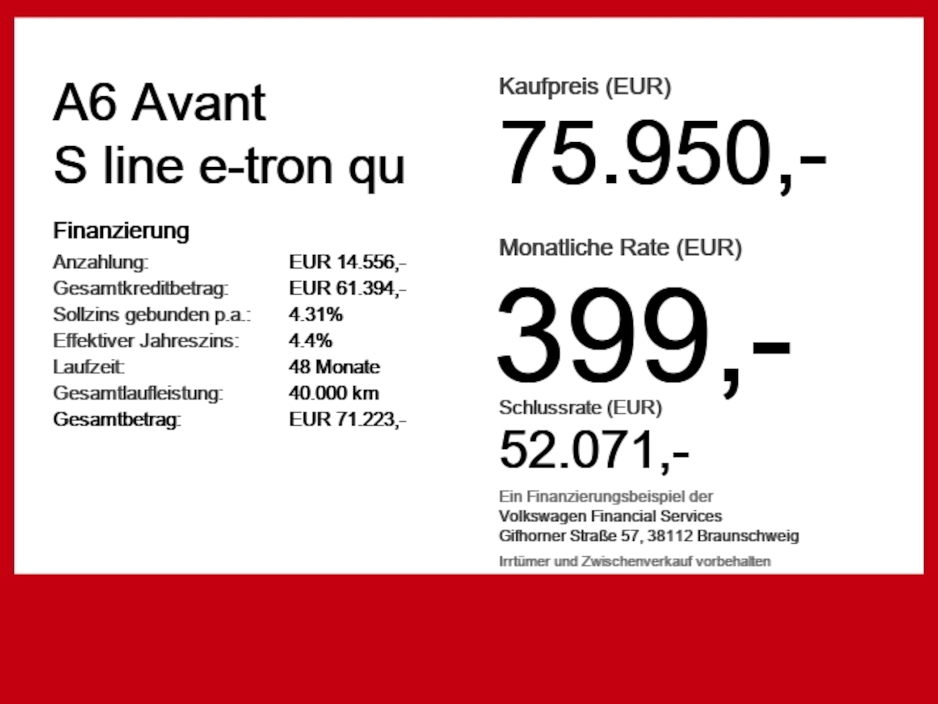 Audi A6 Avant e-tron