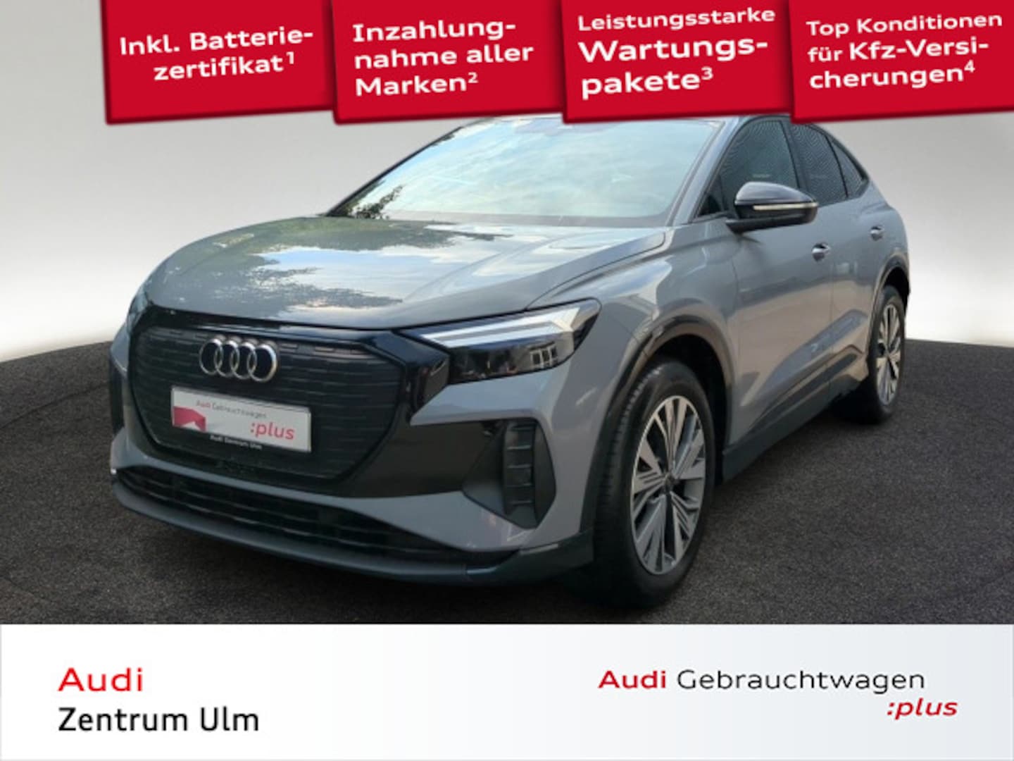 Bild über Audi Q4 Sportback e-tron 35 e-tron - für weitere Informationen kontaktieren Sie den Audi Partner