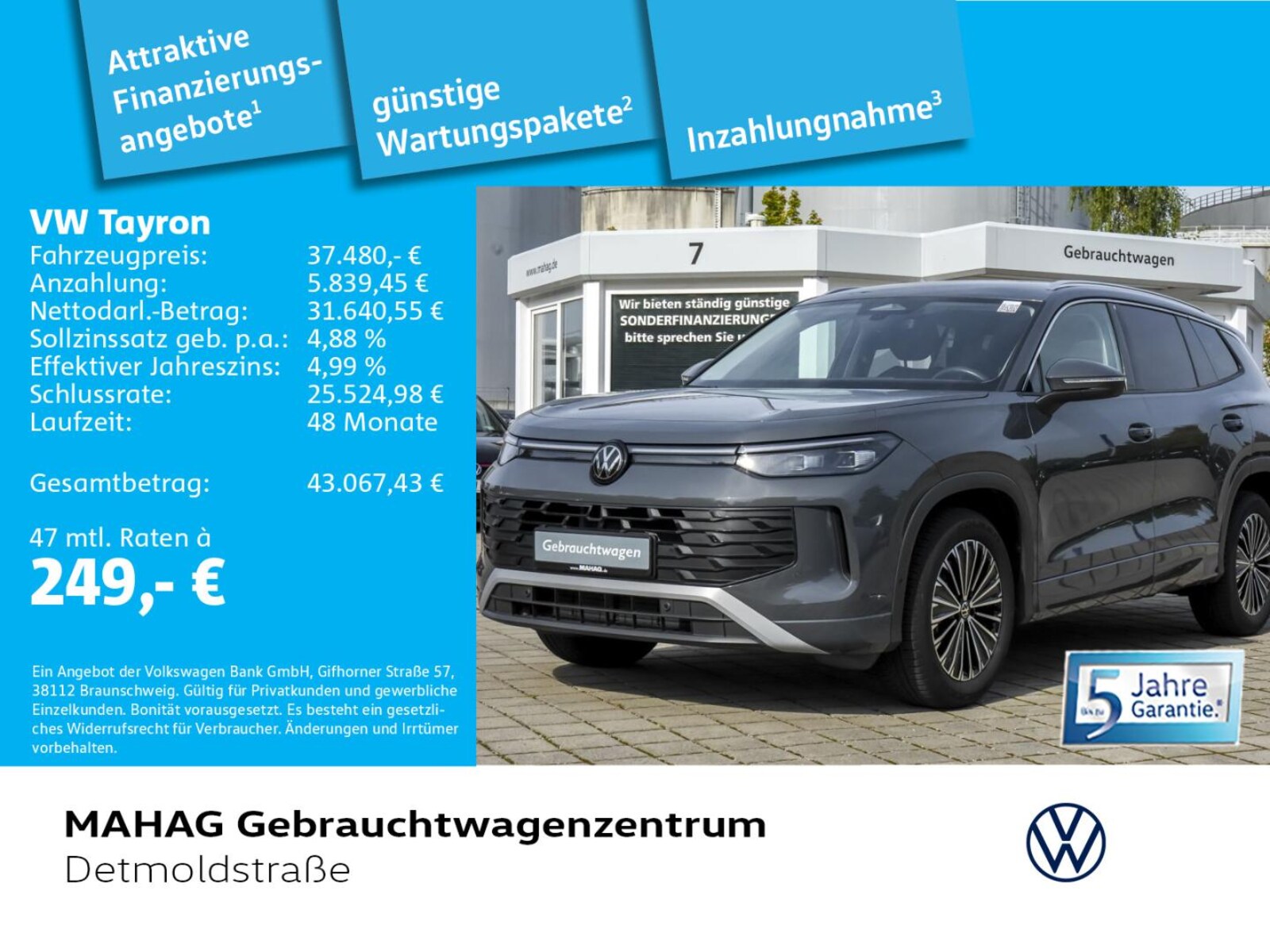 Volkswagen Tayron – Bild 2