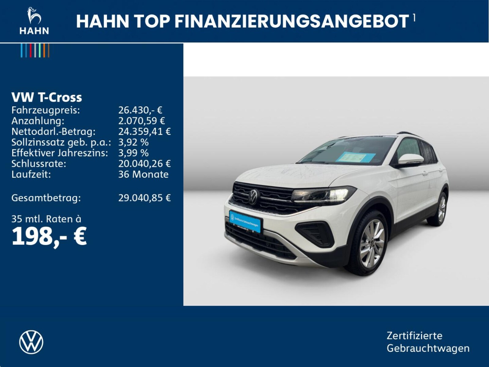 Volkswagen T-Cross – Bild 2