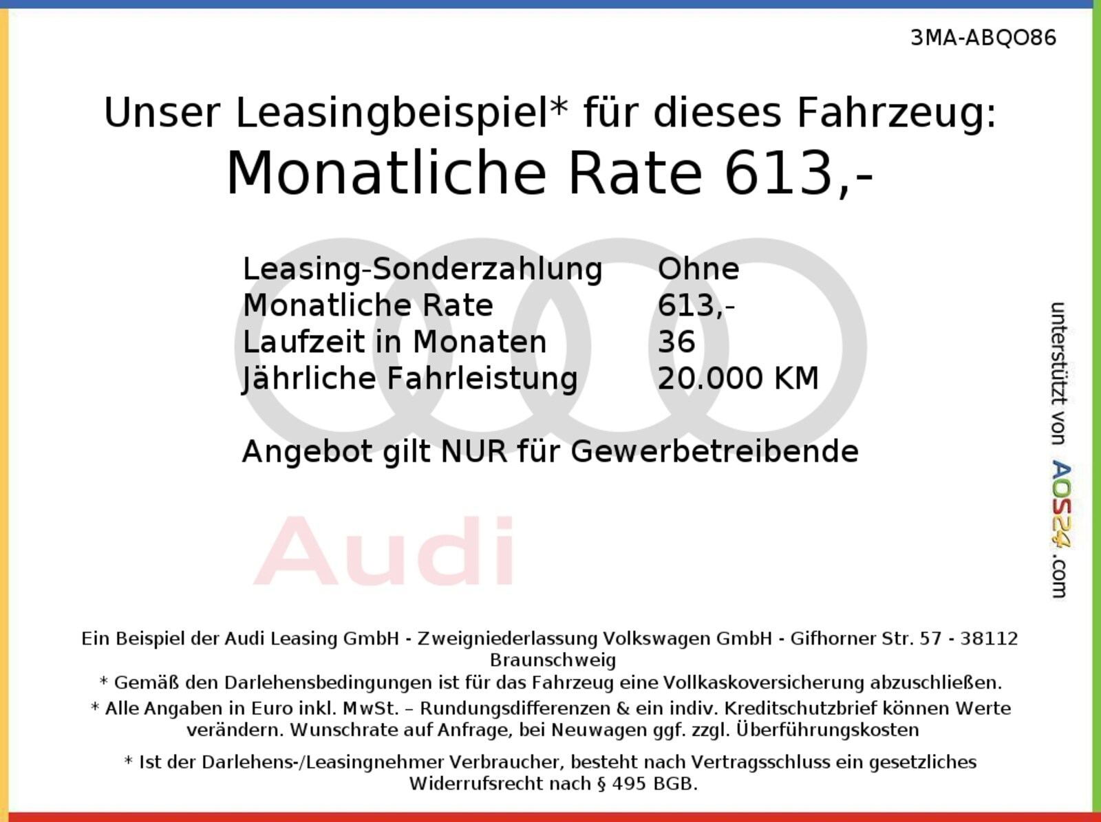 Audi A3 Sportback – Bild 15