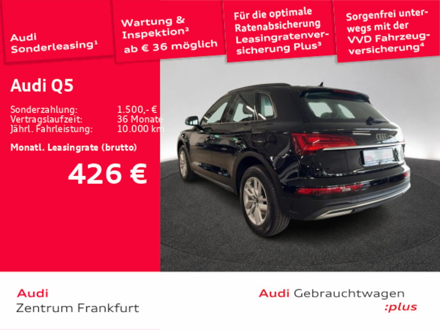 Bild über Audi Q5 TFSI e 50 TFSI e quattro S tronic - für weitere Informationen kontaktieren Sie den Audi Partner