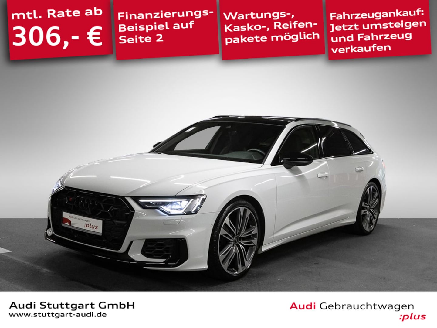 Bild über Audi S6 Avant TDI quattro tiptronic - für weitere Informationen kontaktieren Sie den Audi Partner