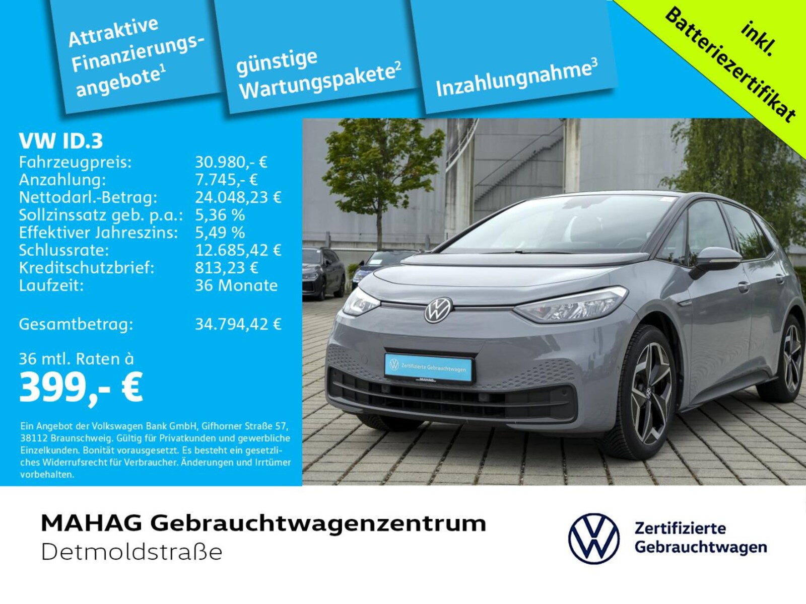 Volkswagen ID.3 – Bild 2