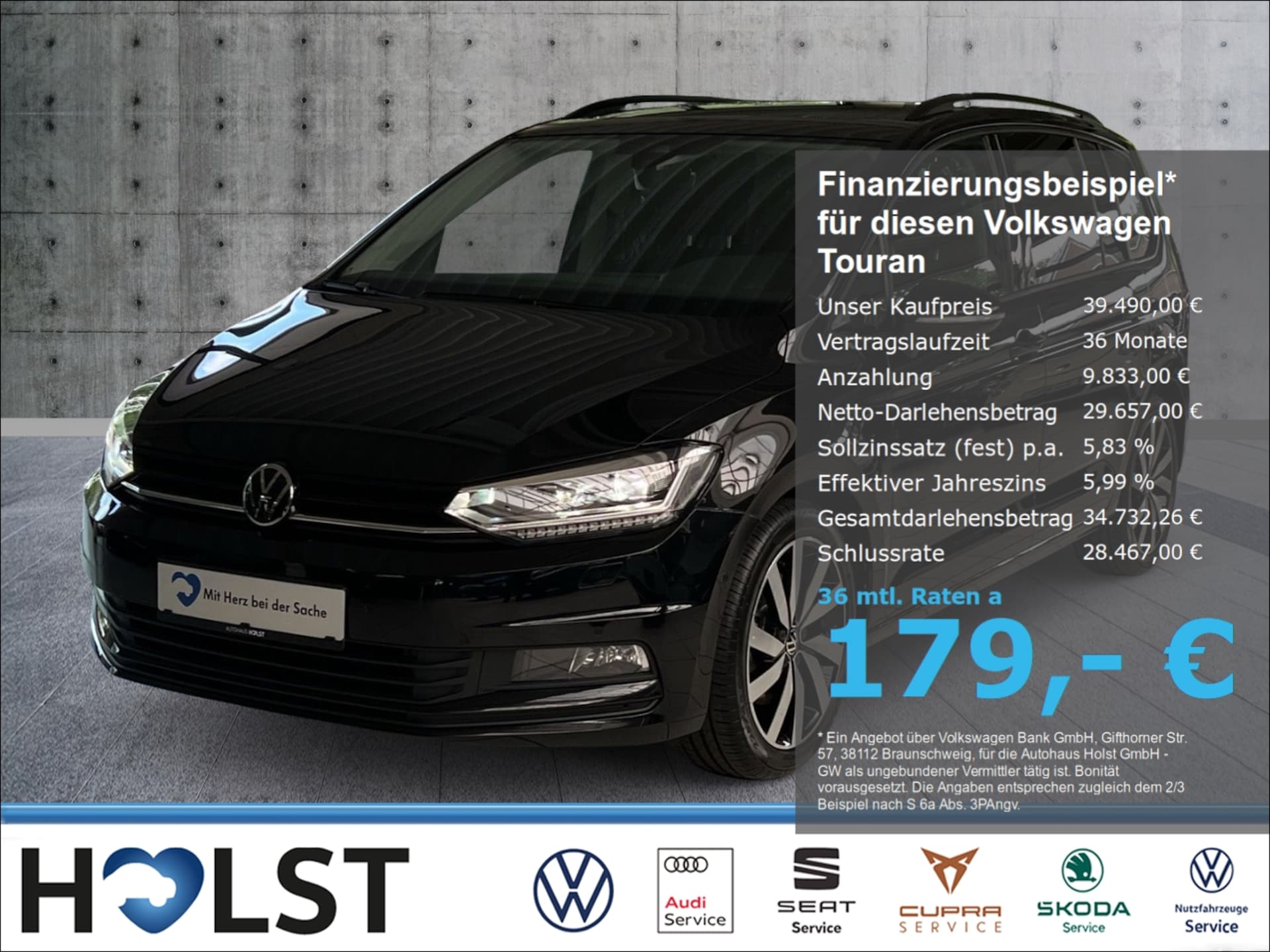 Volkswagen Touran — Volkswagen Touran 2.0 TDI DSG Highline RüFaKa 7-Sitze AHK Navi Standhzg. Pano