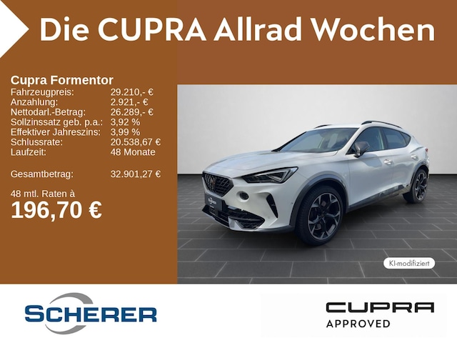 CUPRA Formentor VZ 2.0 TSI 4Drive Navi, Matrix-LED, Leder, AHK, Full Link, Memory (MZ-6695)