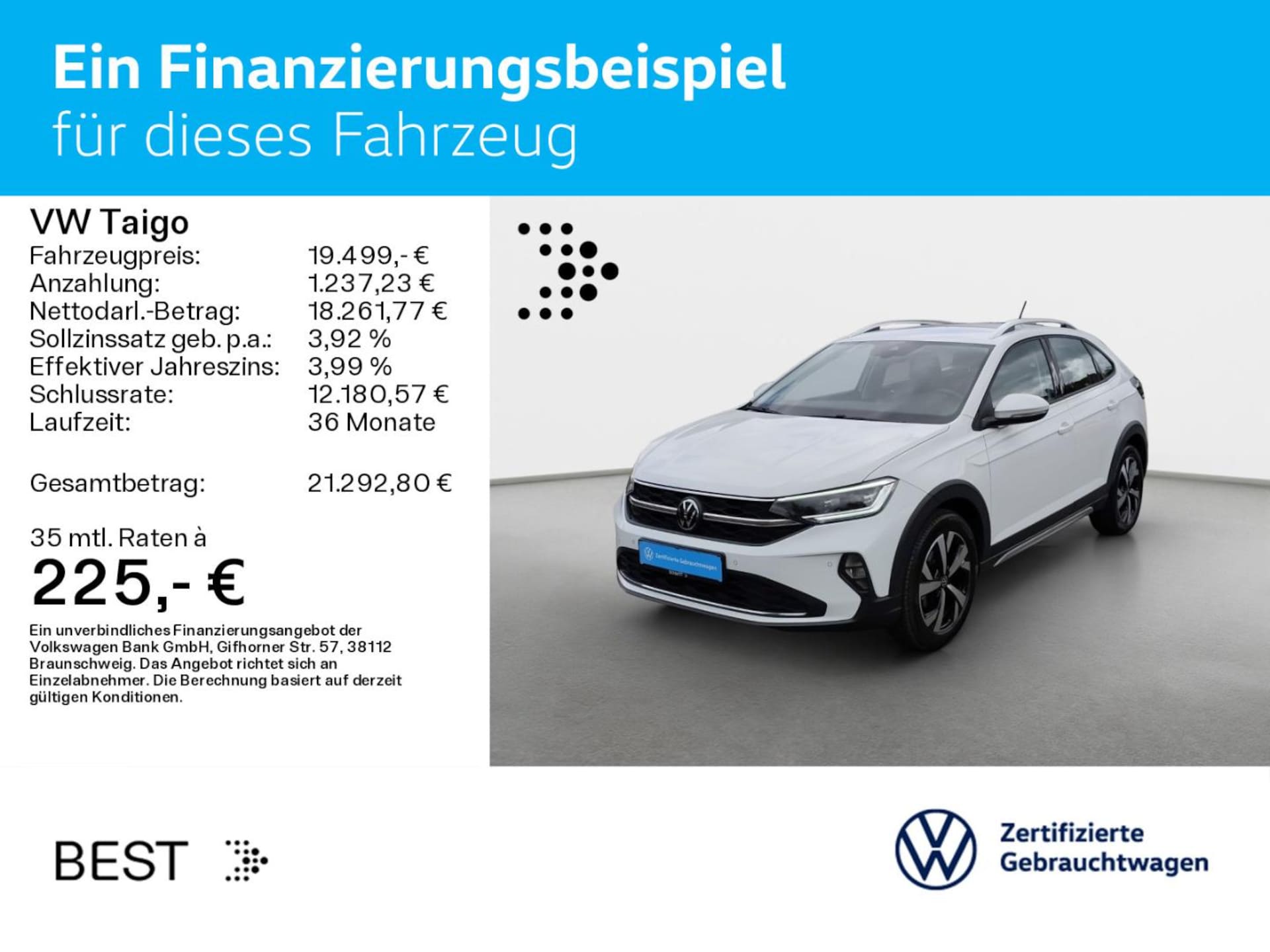 Volkswagen Taigo Style
