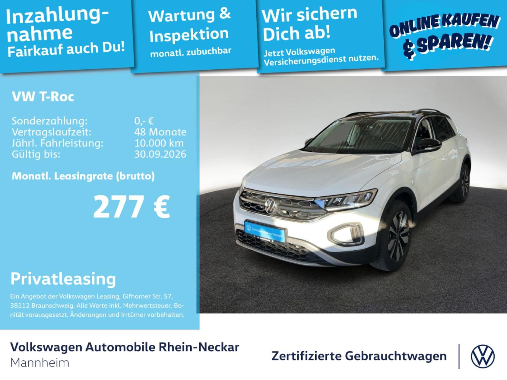Volkswagen T-Roc Life