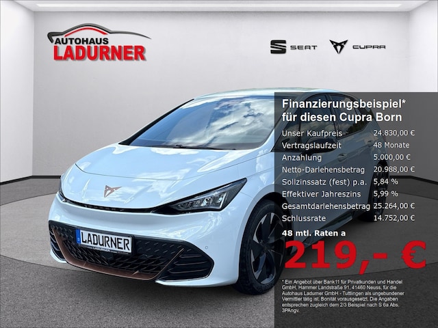 CUPRA Born 150 kW 58KWH *Navi+Virt. Cock.+LED+ACC+RFK* (120)