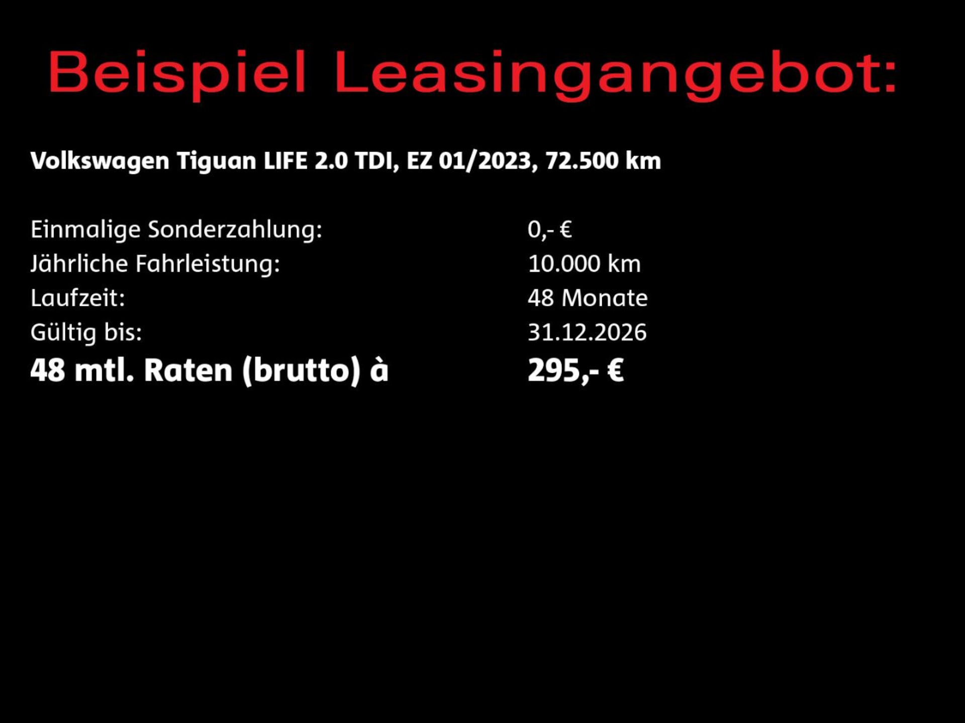 Volkswagen Tiguan Life