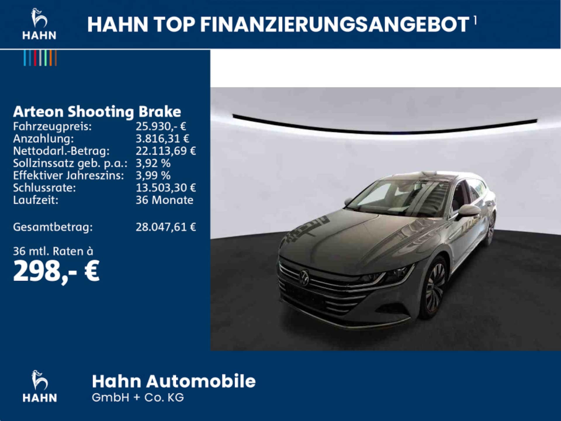 Volkswagen Arteon Shooting Brake Elegance