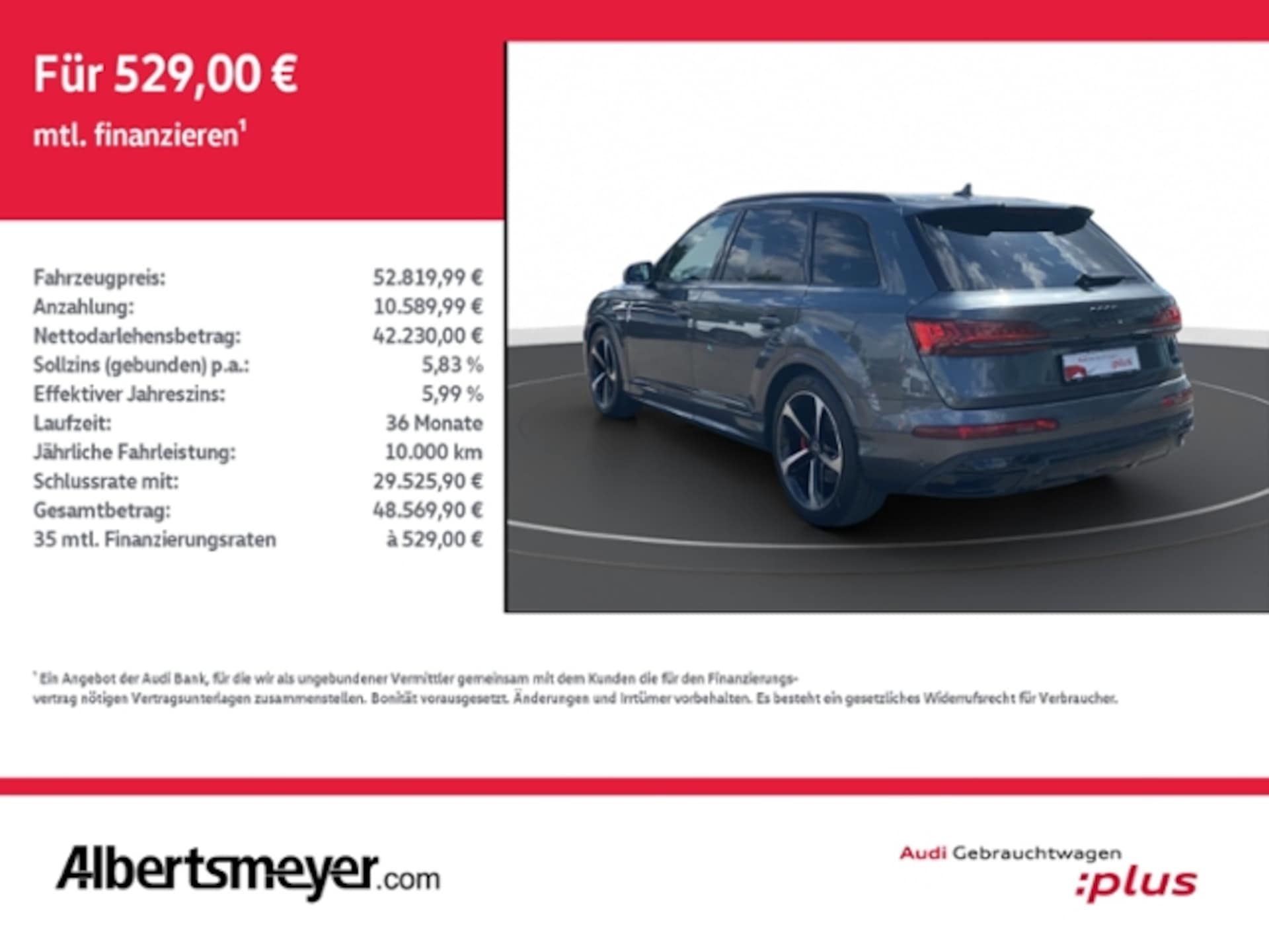Audi Q7 SUV S line