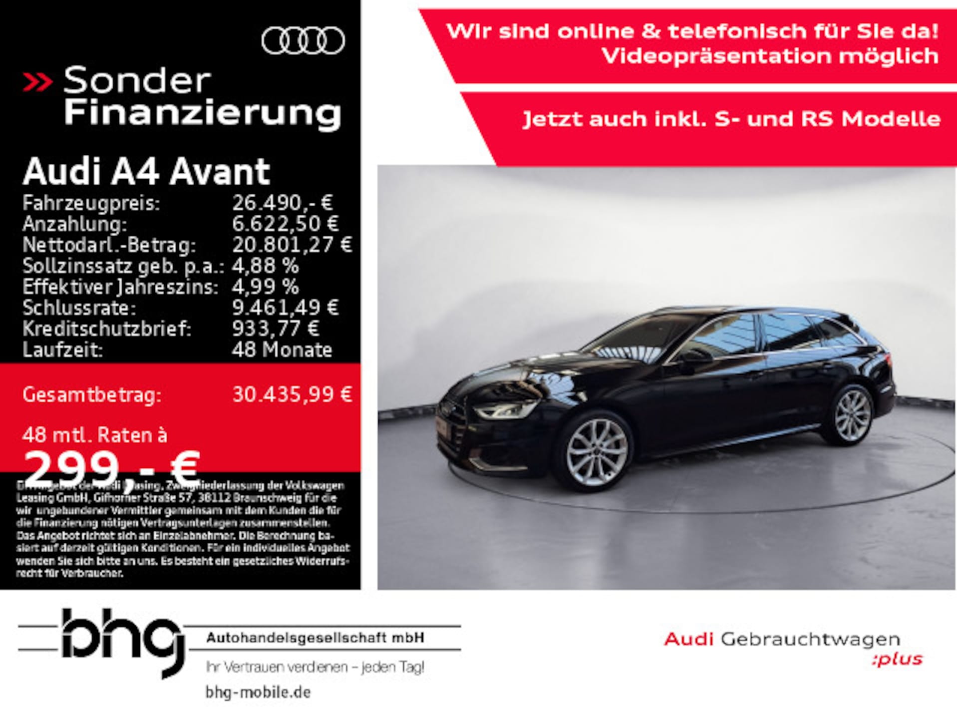 Audi A4 Avant Advanced