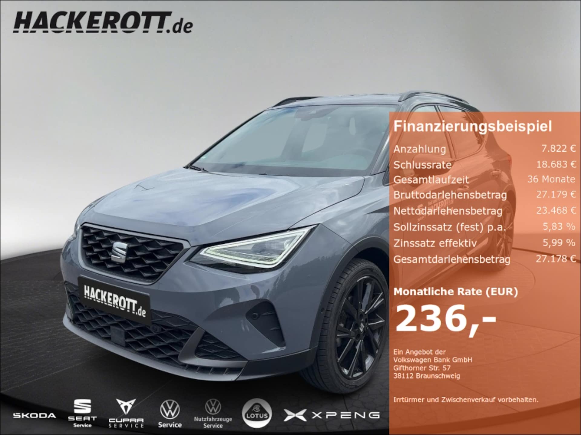 SEAT Arona FR