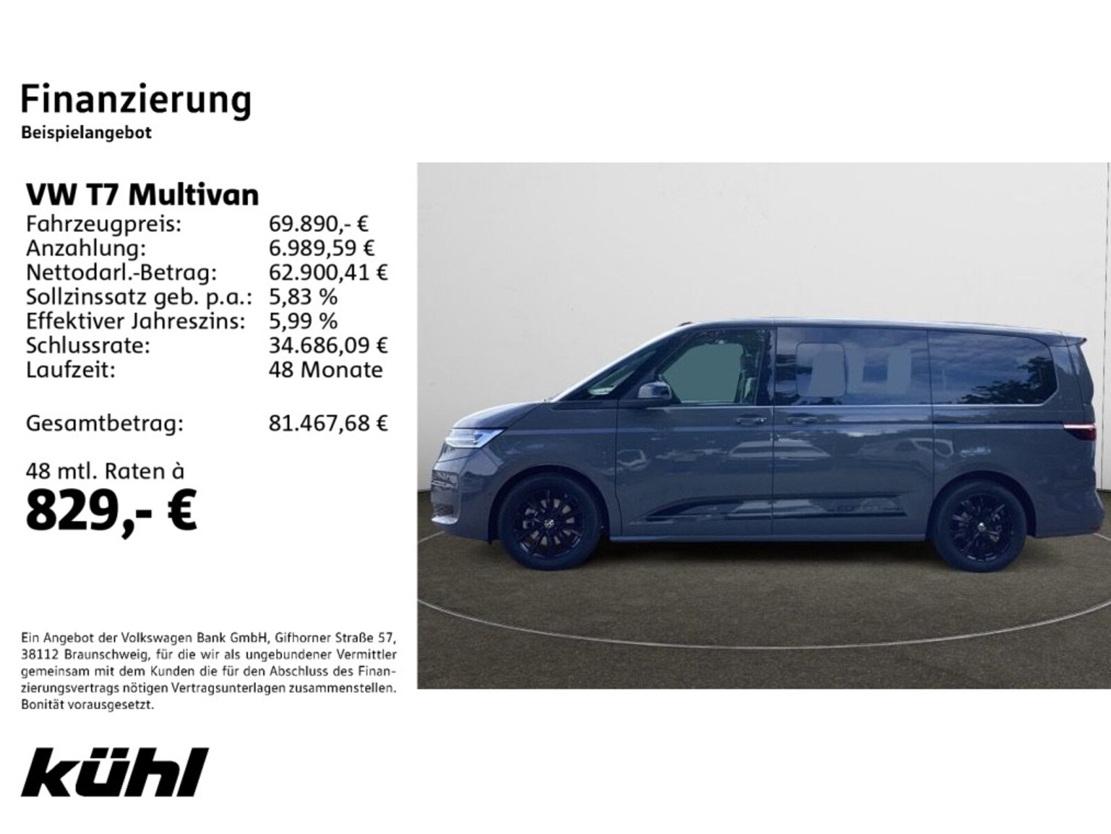 Volkswagen Multivan Langversion – Bild 2