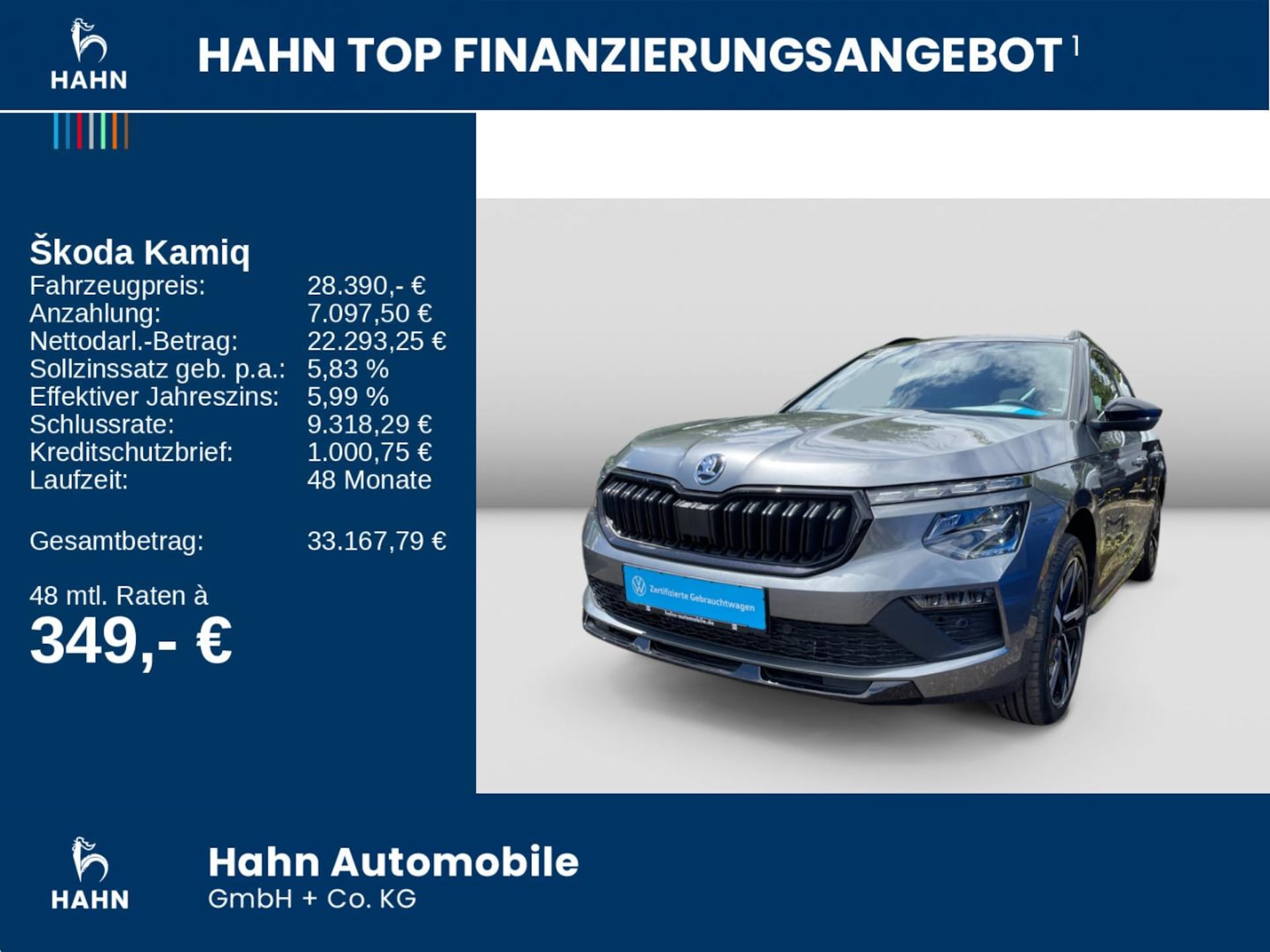 Skoda Kamiq Monte Carlo