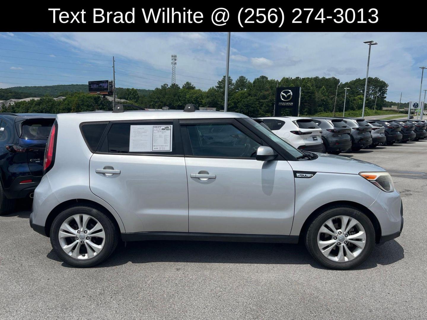 Used 2015 Kia Soul + with VIN KNDJP3A58F7792331 for sale in Huntsville, AL