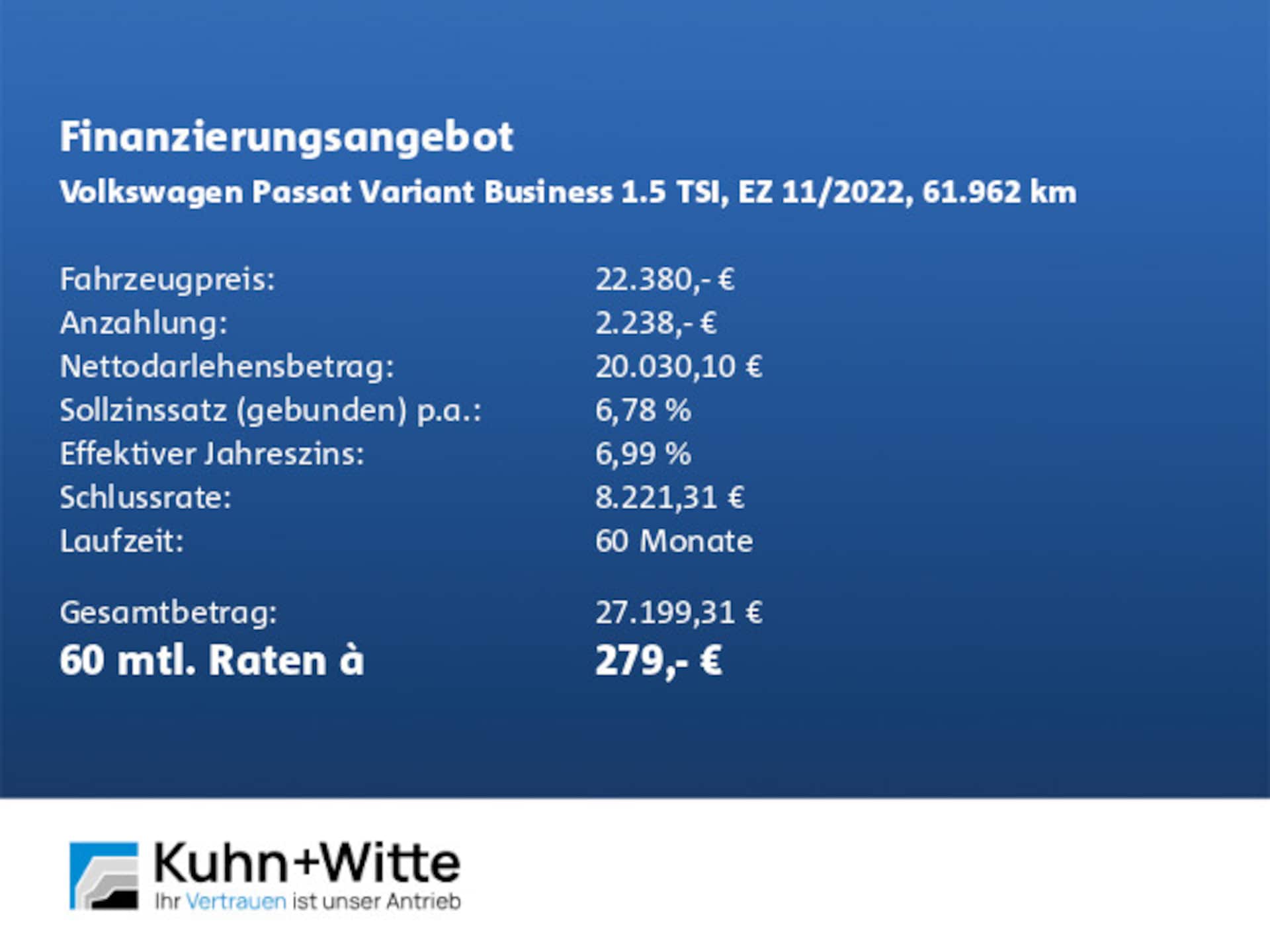 Volkswagen Passat Variant Business
