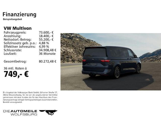 Volkswagen Multivan langversion