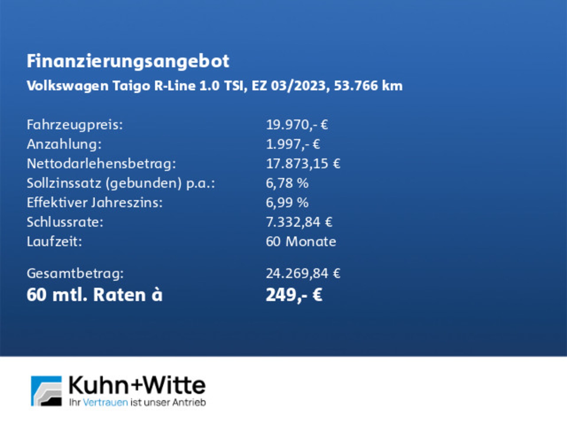 Volkswagen Taigo R-Line