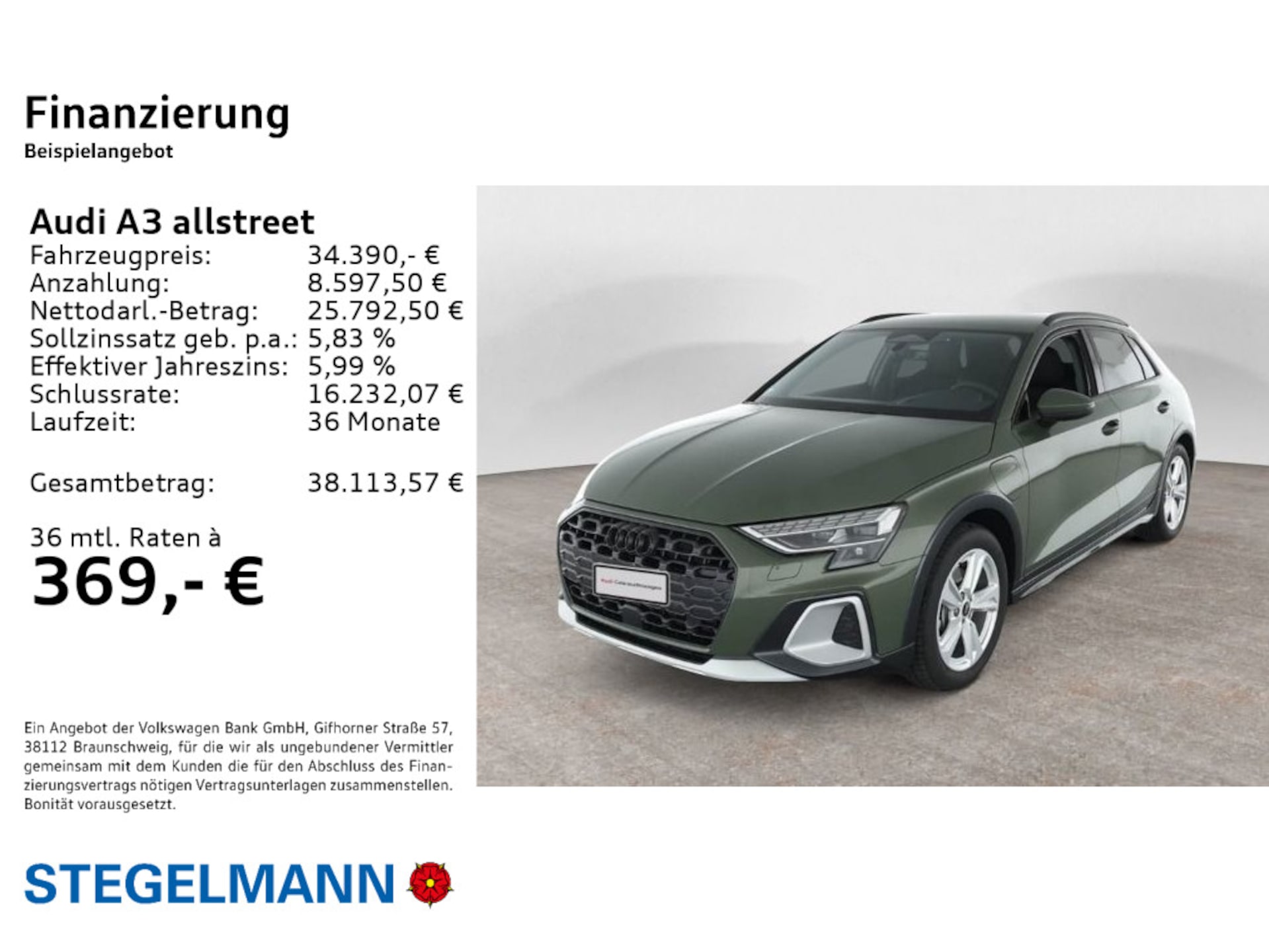 Audi A3 allstreet TFSI e