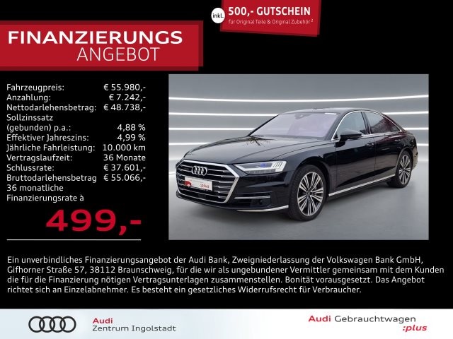 Image about Audi A8 60 TFSI quattro tiptronic