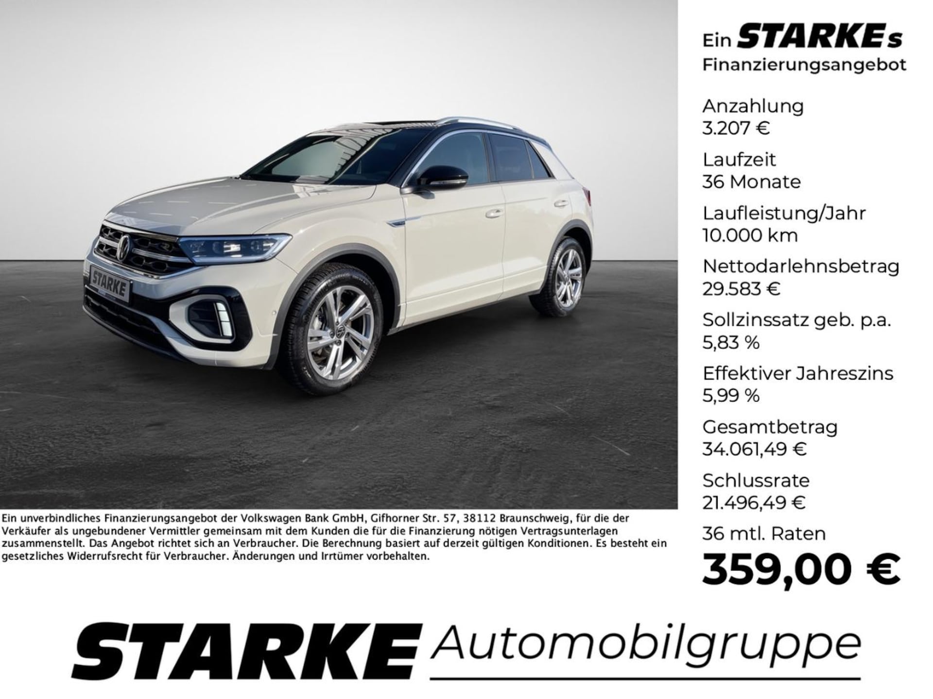 Volkswagen T-Roc R-Line