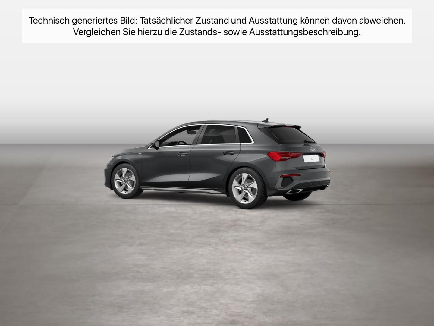 Bild über Audi A3 Sportback S line 30 TFSI Schaltgetriebe - für weitere Informationen kontaktieren Sie den Audi Partner