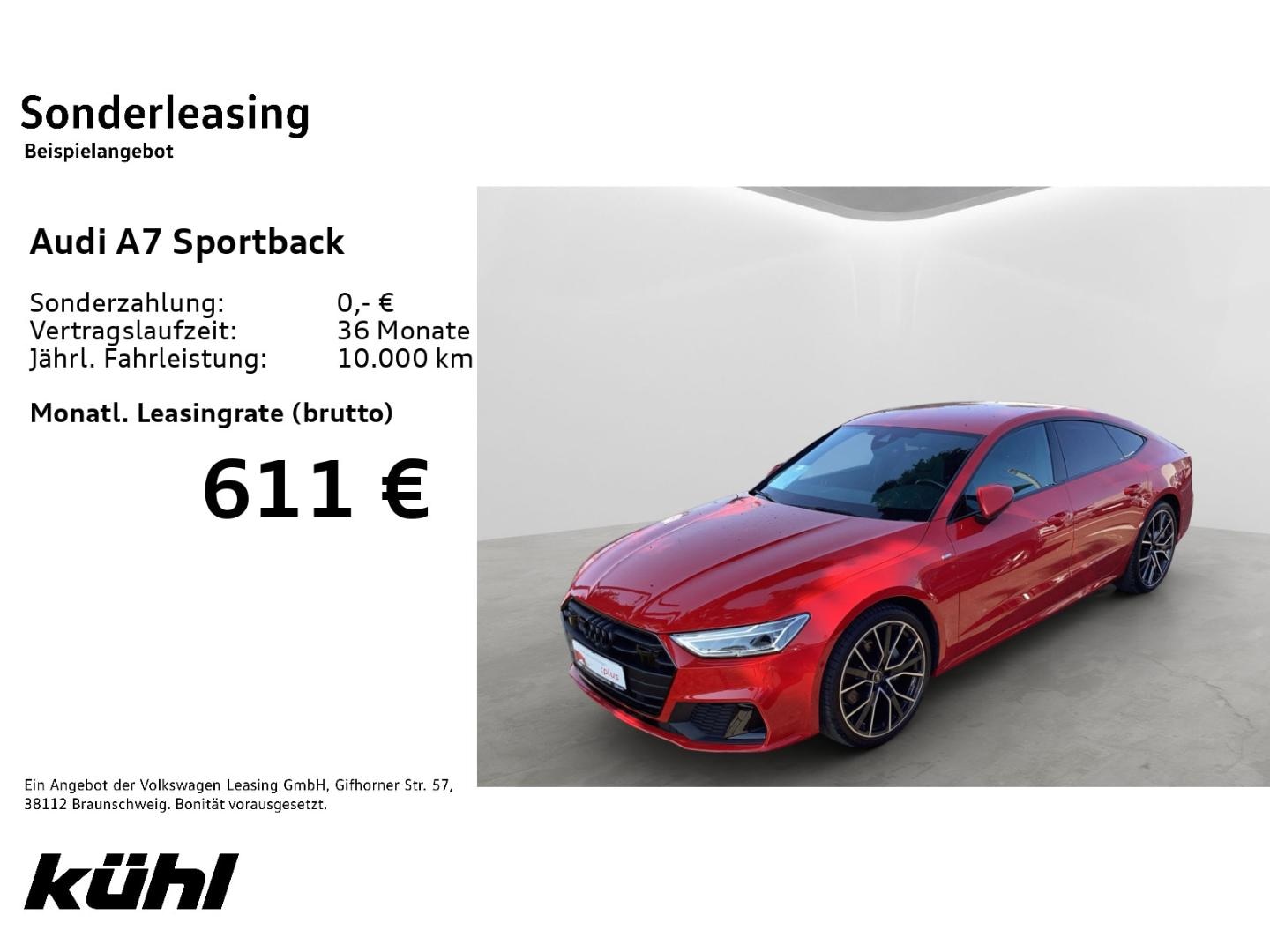 Bild über Audi A7 Sportback 45 TFSI quattro S tronic - für weitere Informationen kontaktieren Sie den Audi Partner