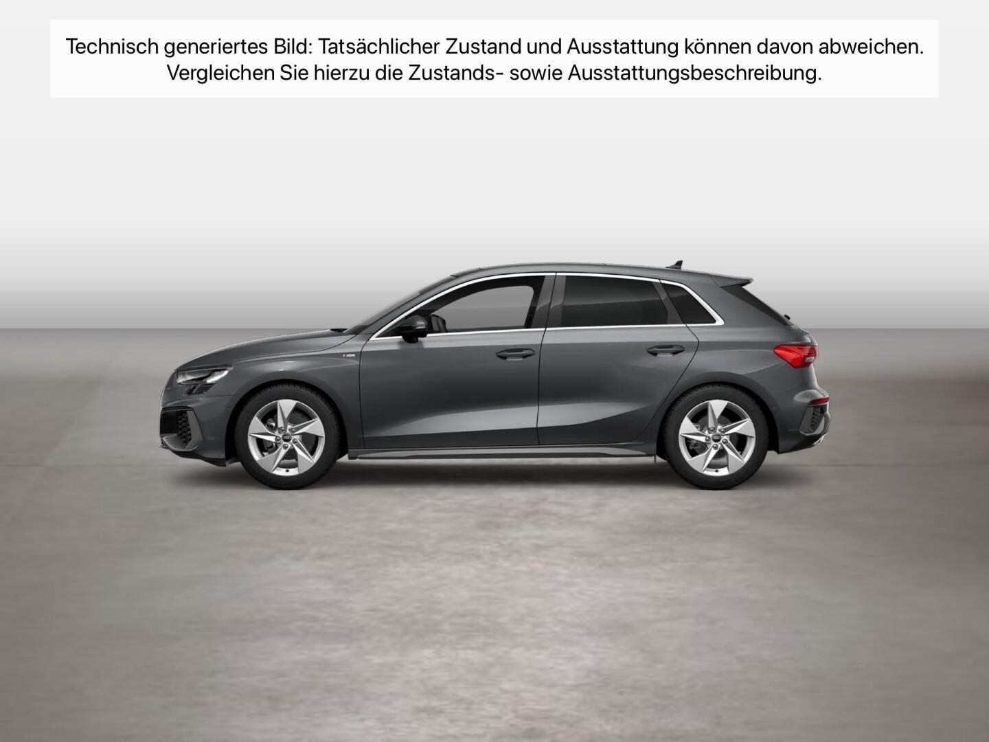 Bild über Audi A3 Sportback S line 30 TFSI Schaltgetriebe - für weitere Informationen kontaktieren Sie den Audi Partner