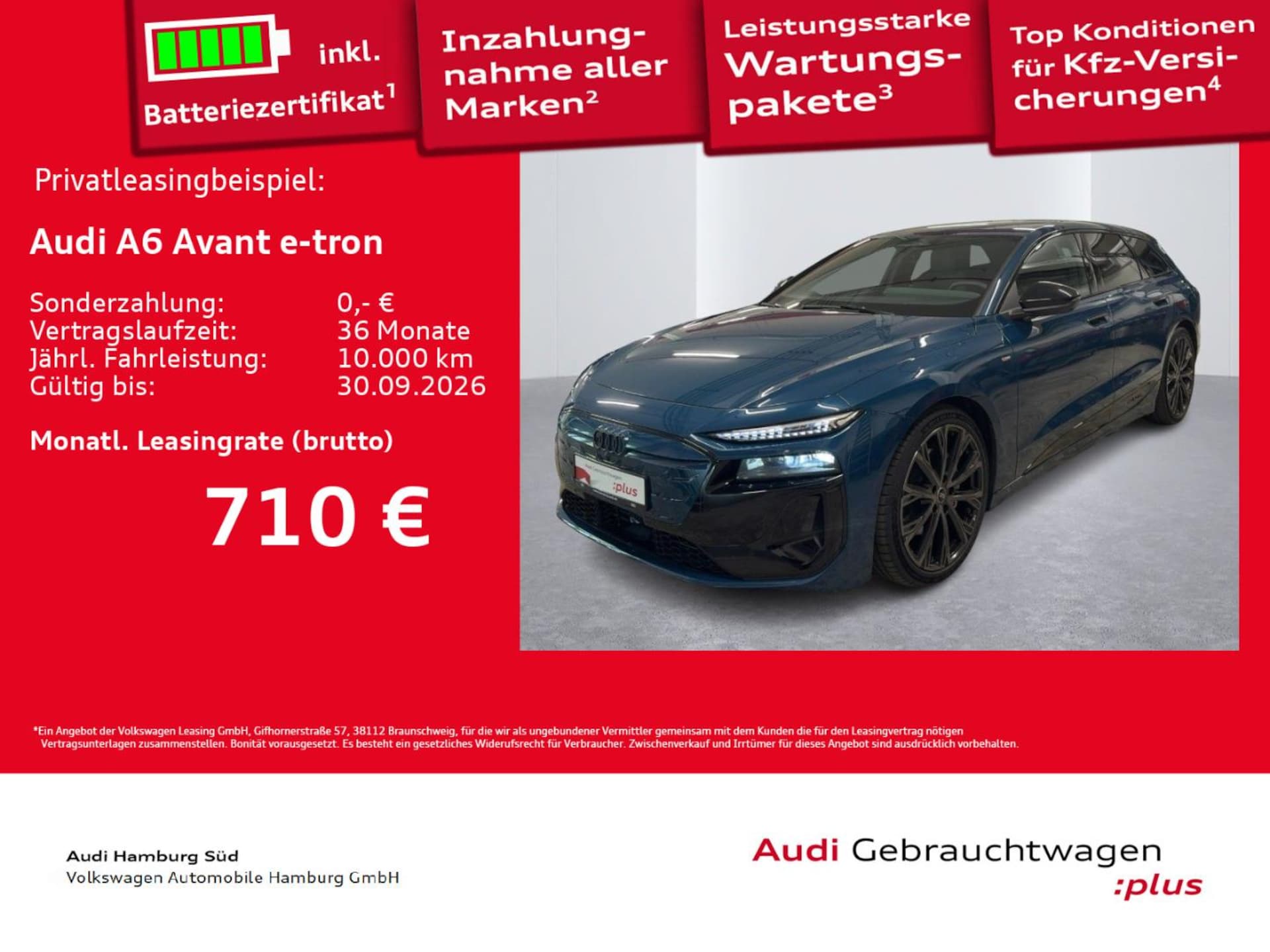 Audi A6 Avant e-tron