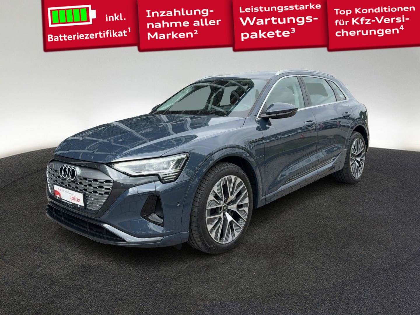 Bild über Audi Q8 e-tron advanced 55 e-tron quattro - für weitere Informationen kontaktieren Sie den Audi Partner