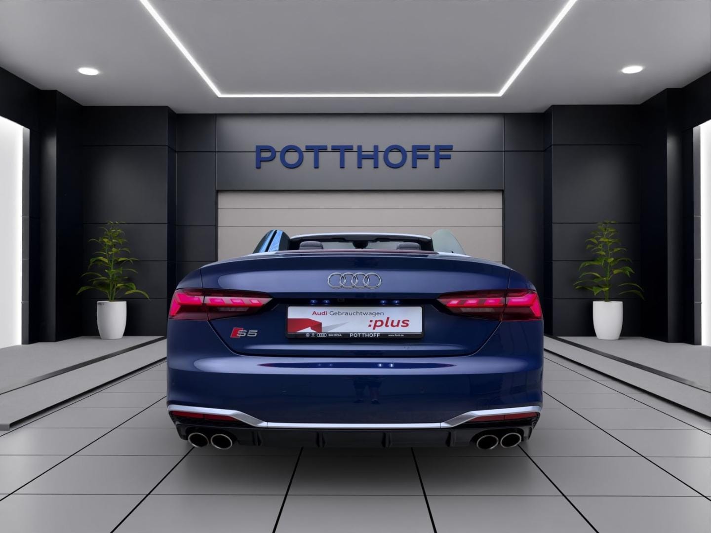Bild über Audi S5 Cabriolet TFSI quattro tiptronic - für weitere Informationen kontaktieren Sie den Audi Partner